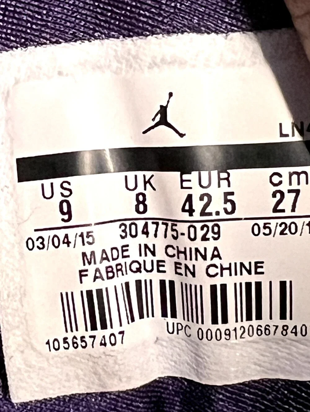 Jordan 7 Retro 'Marvin the Martian' sneakers